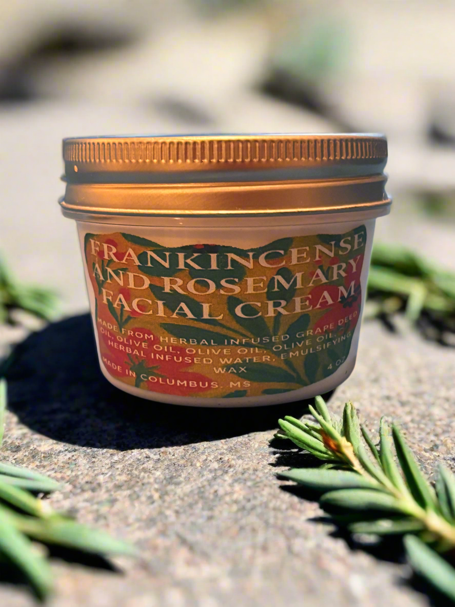 Frankincense and Rosemary Facial Cream