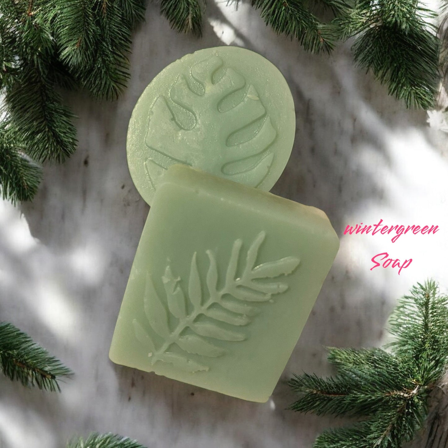 Winter green soap