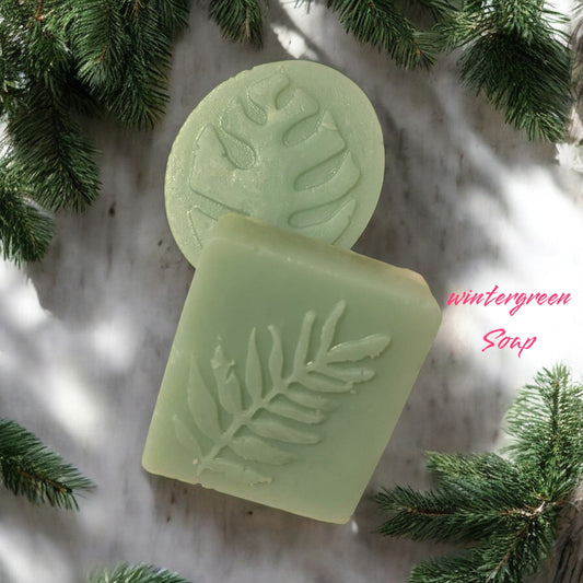 Winter green soap